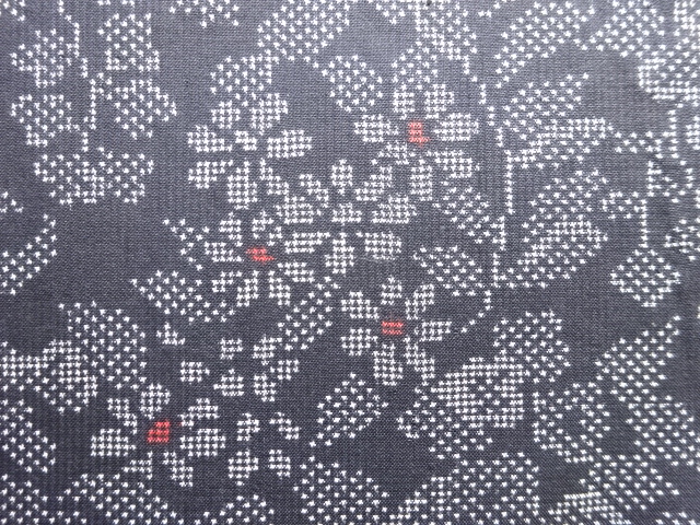 Japanese Kimono / Tsumugi Silk